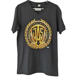 New Jericho Appreciation Society AEW V-Neck Tee Medium Black Chris Jericho Y2J
